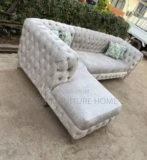 Photo - L Shaped Chesterfield Sofa Bed
