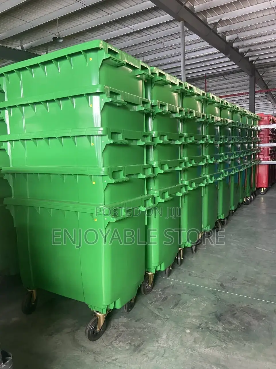 Plastic Waste Bins 660ltrs