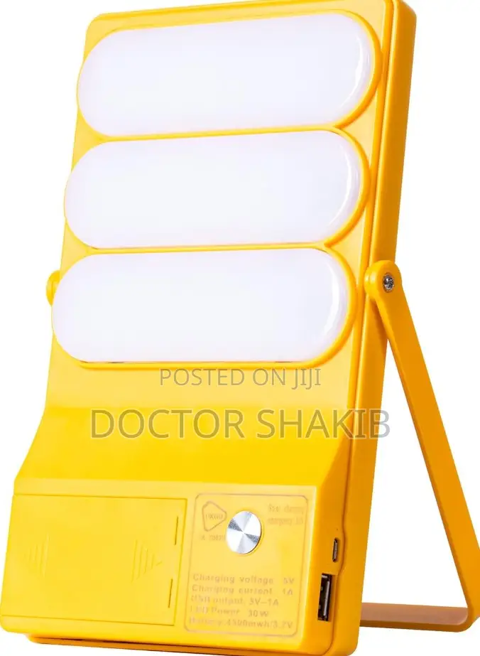 Portable Rechargeable Okgo Solar Charging Emergency Light