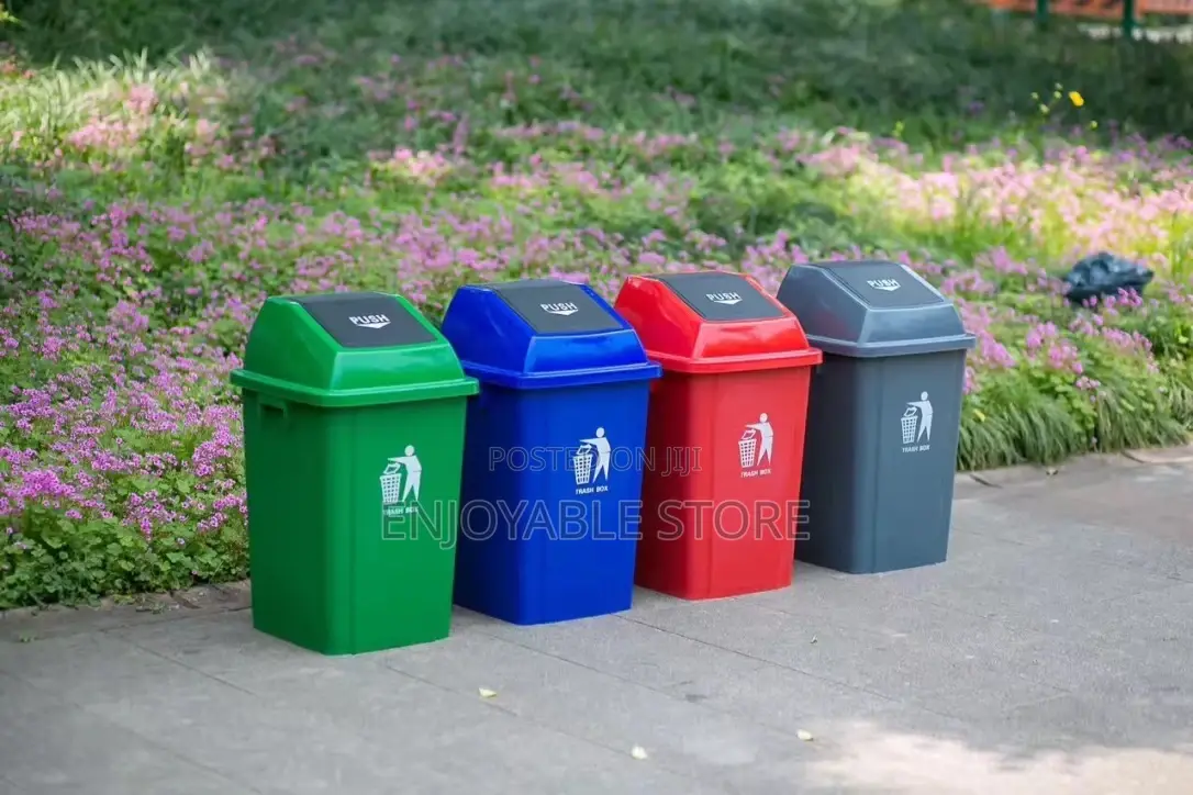 Plastic Swing Dust Bins