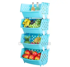 Multifunctional Stackable Household Fruit Storage Basket