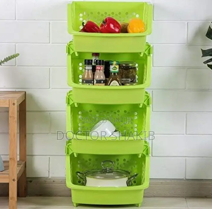 Multifunctional Stackable Household Fruit Storage Basket
