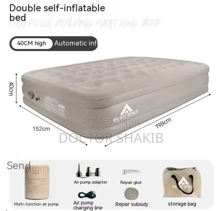 Multipurpose Double Self Inflating Mattress