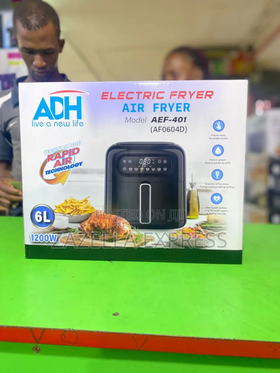 Adh 6L Electric Airfryer Air Fryer AEF-401
