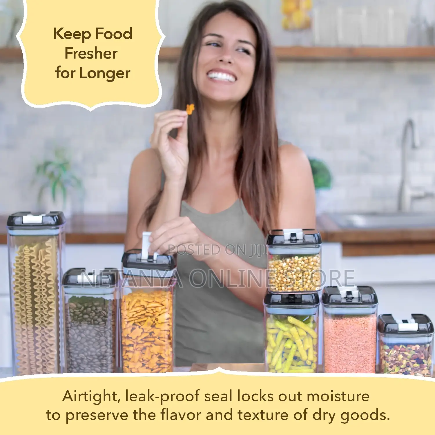 7pcs Airtight Food Storage Containers