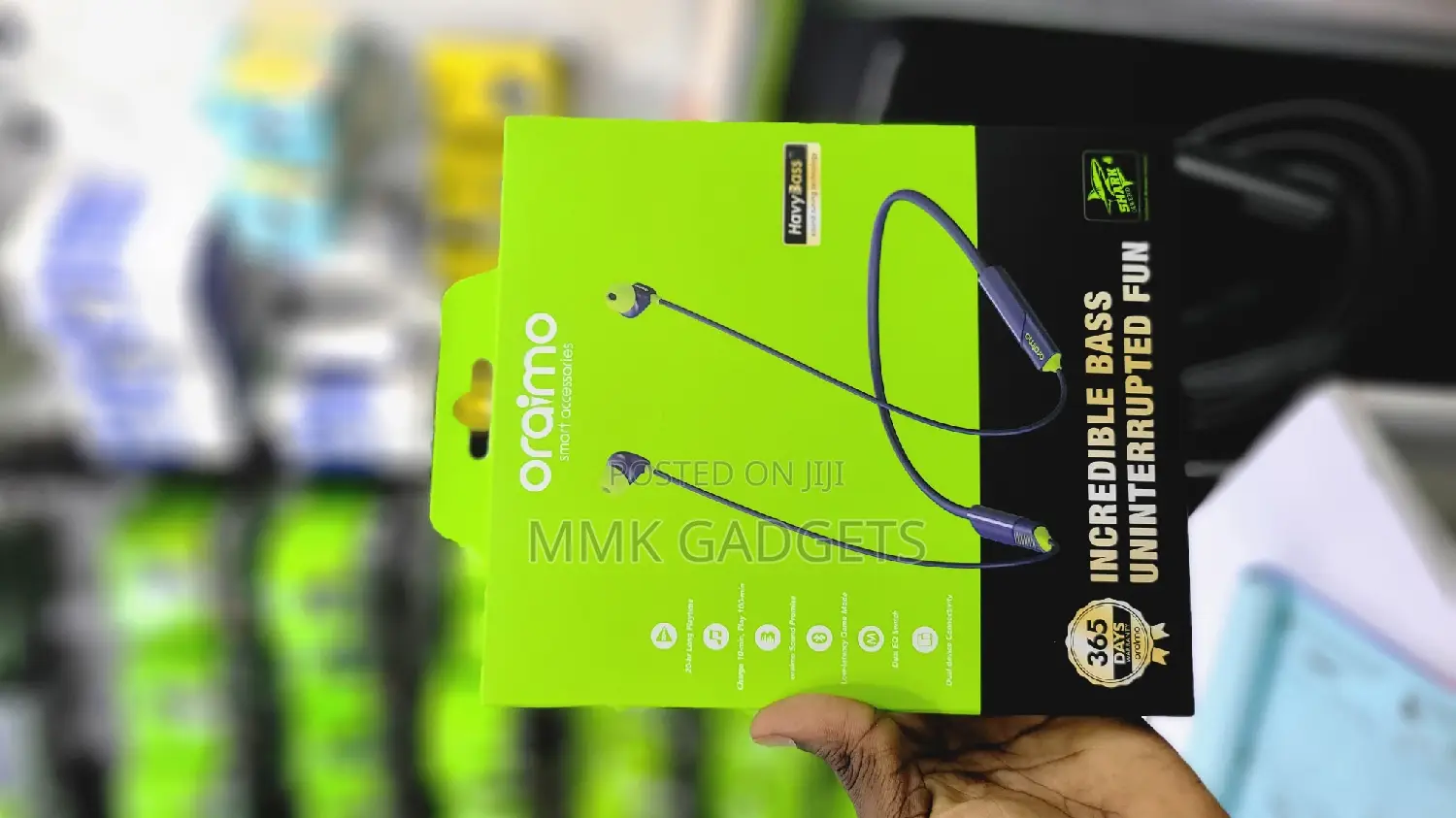 Oraimo Incredible Bass