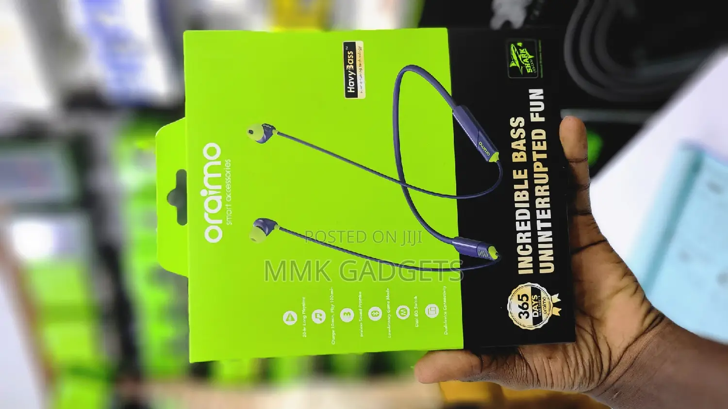 Oraimo Incredible Bass