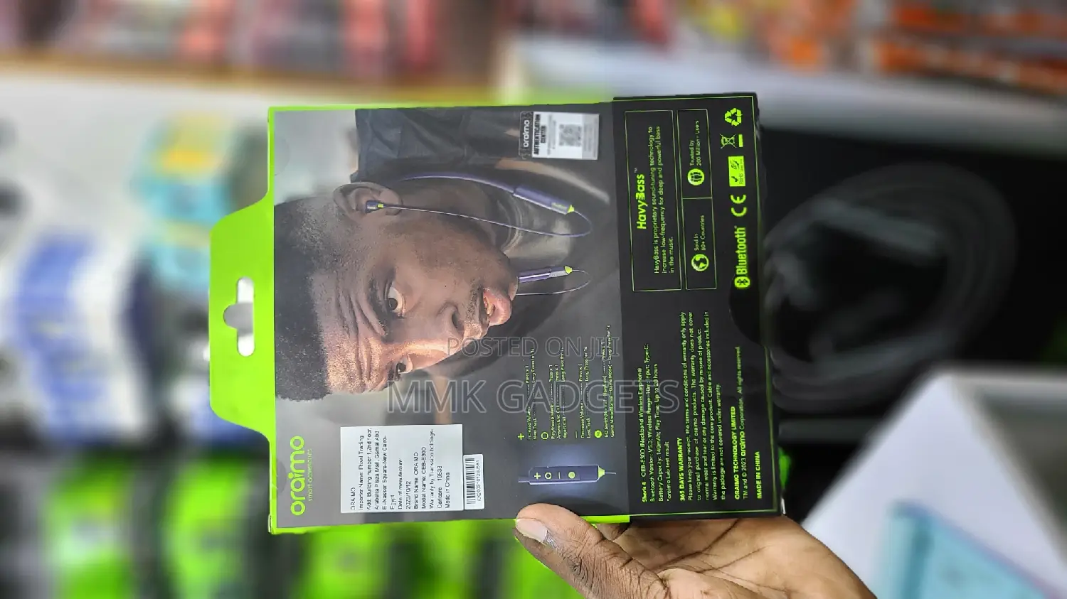 Oraimo Incredible Bass