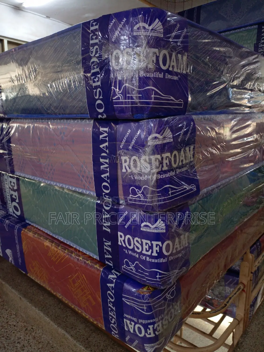 Rosefoam Mattresses High Destiny 5*6 in 8inches