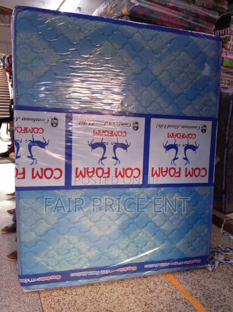 Premium High Density Mattress.5*6*6inches.( Blue)