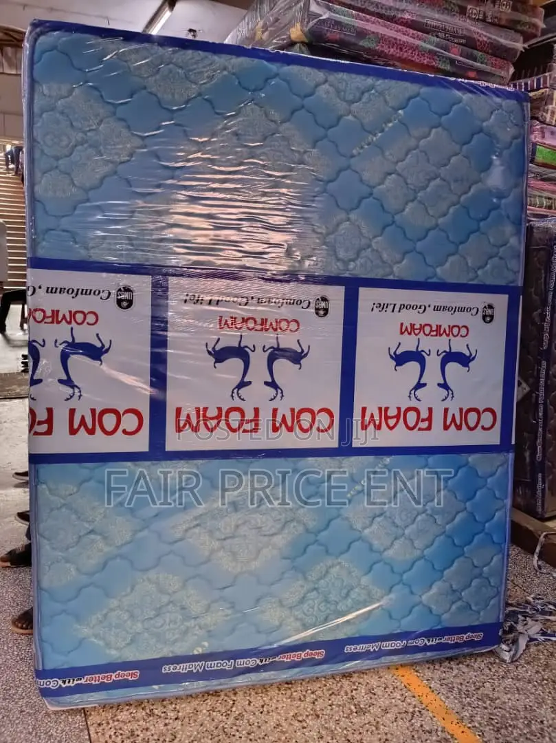 Premium High Density Mattress.5*6*6inches.( Blue)