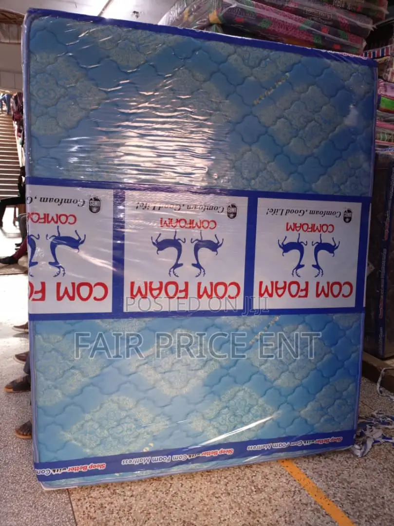 Premium High Density Mattress.5*6*6inches.( Blue)