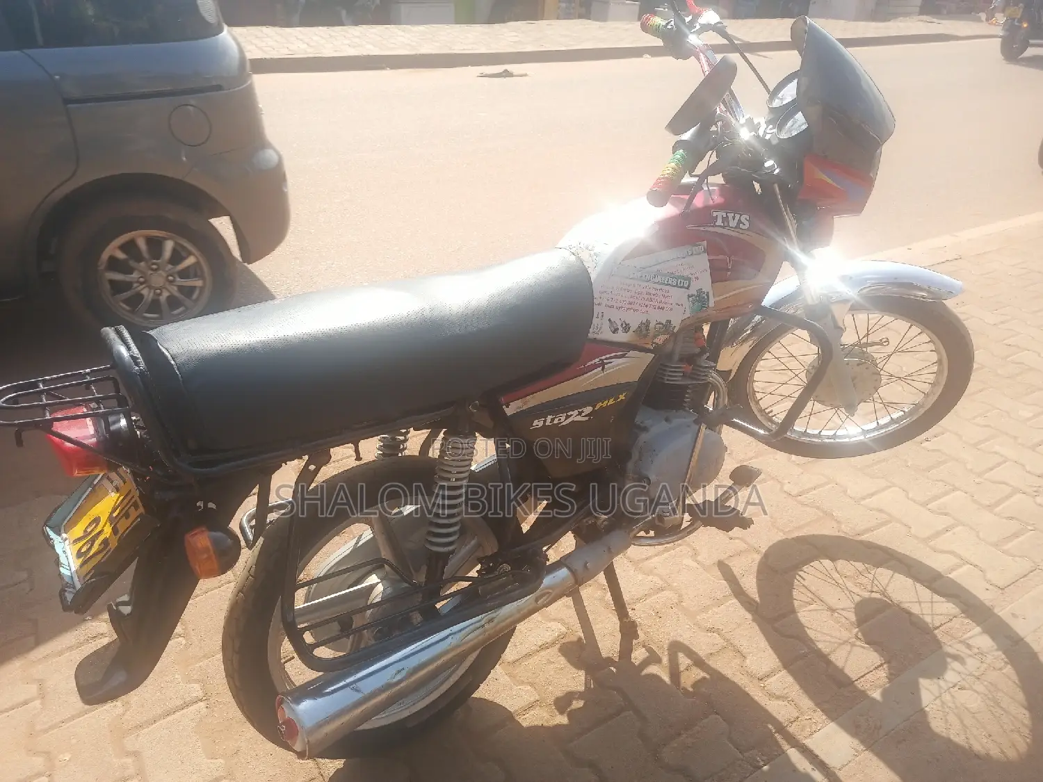 TVS XL 100 2017 Red