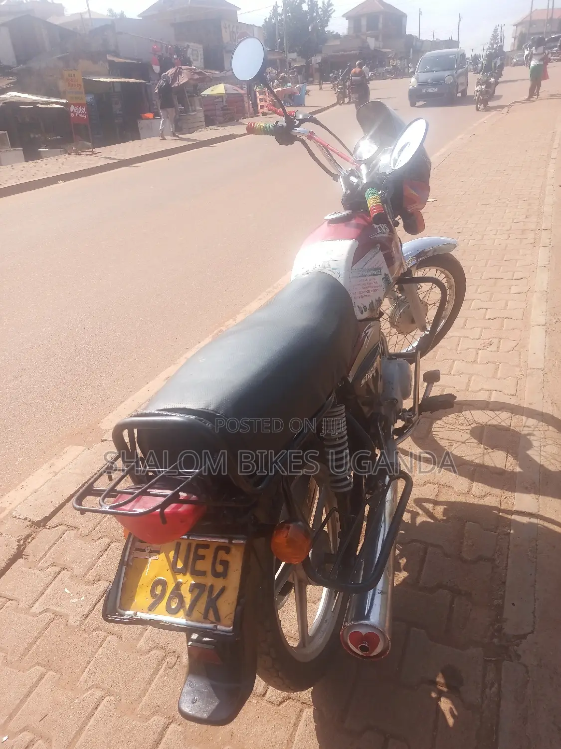TVS XL 100 2017 Red