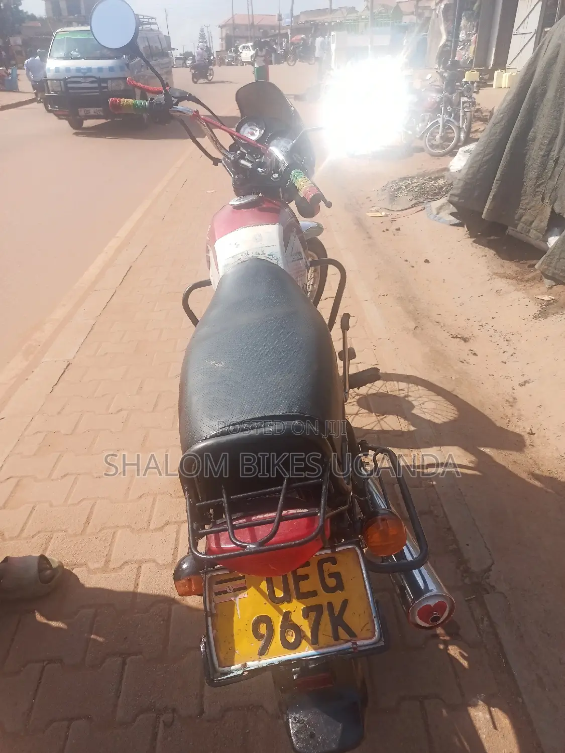 TVS XL 100 2017 Red