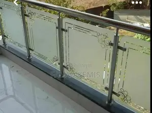 Stainless Glass Balcony Frost