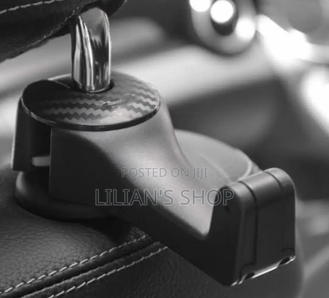 Multifunction Car Headrest Hook With Phone Holder