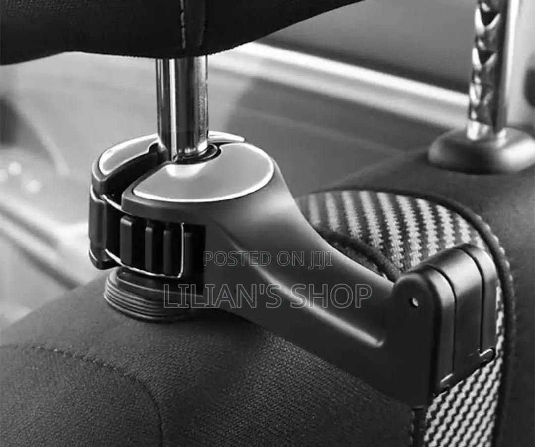 Multifunction Car Headrest Hook With Phone Holder