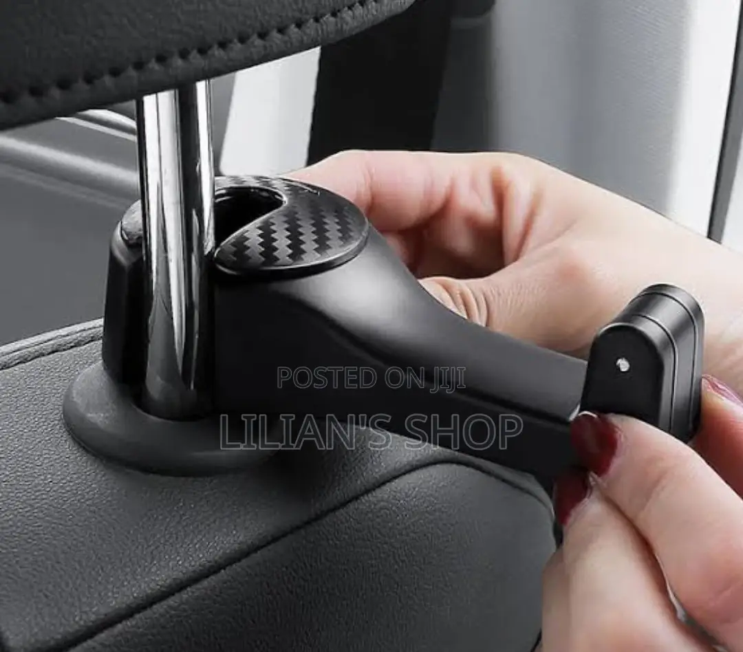 Multifunction Car Headrest Hook With Phone Holder