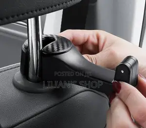 Multifunction Car Headrest Hook With Phone Holder