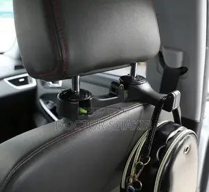2 In 1 Car Back Seat Hanger With Mobile Phone Holder