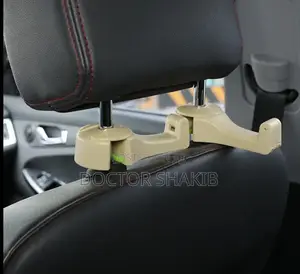 2 In 1 Car Back Seat Hanger With Mobile Phone Holder