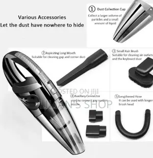 Portable Rechargeable Wet And Dry Vacuum Cleaner