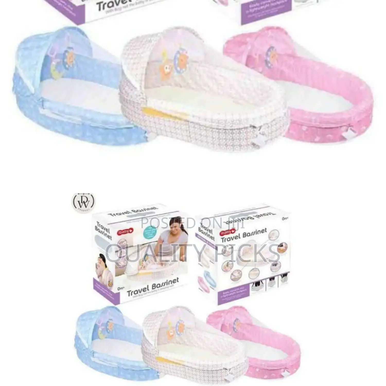 Foldable Baby Travel Bassinet