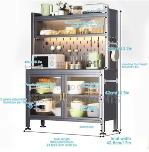 Photo - Multifunctional Kitchen Storage Cabinet