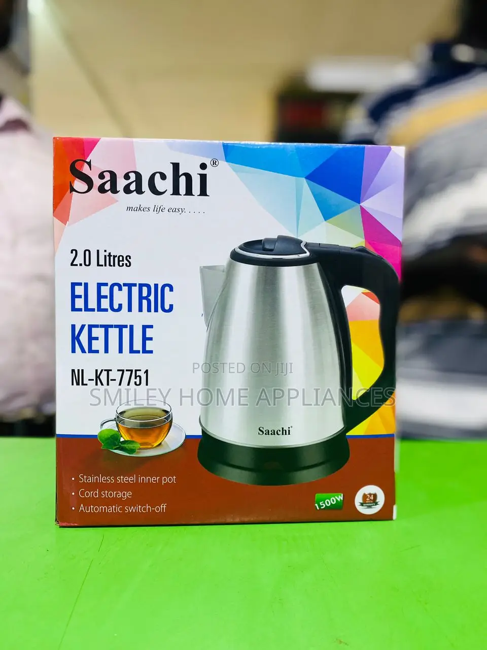 Saachi Electric Kettle 2.0ltrs