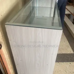 4ft Display Counter Glass Showcase for Shops, Pharmacy,Salon