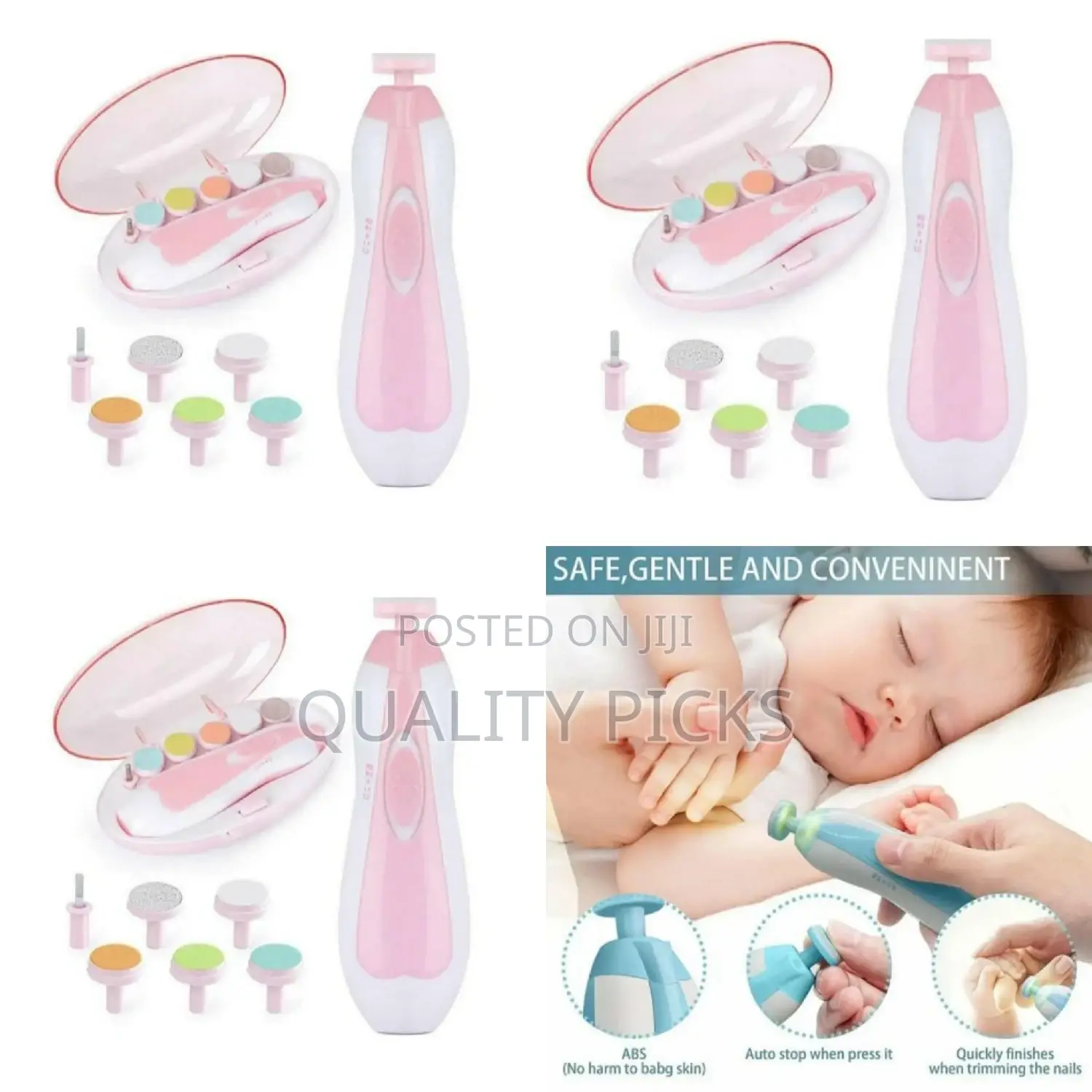 Electric Rechargeable Baby Nail Cutter