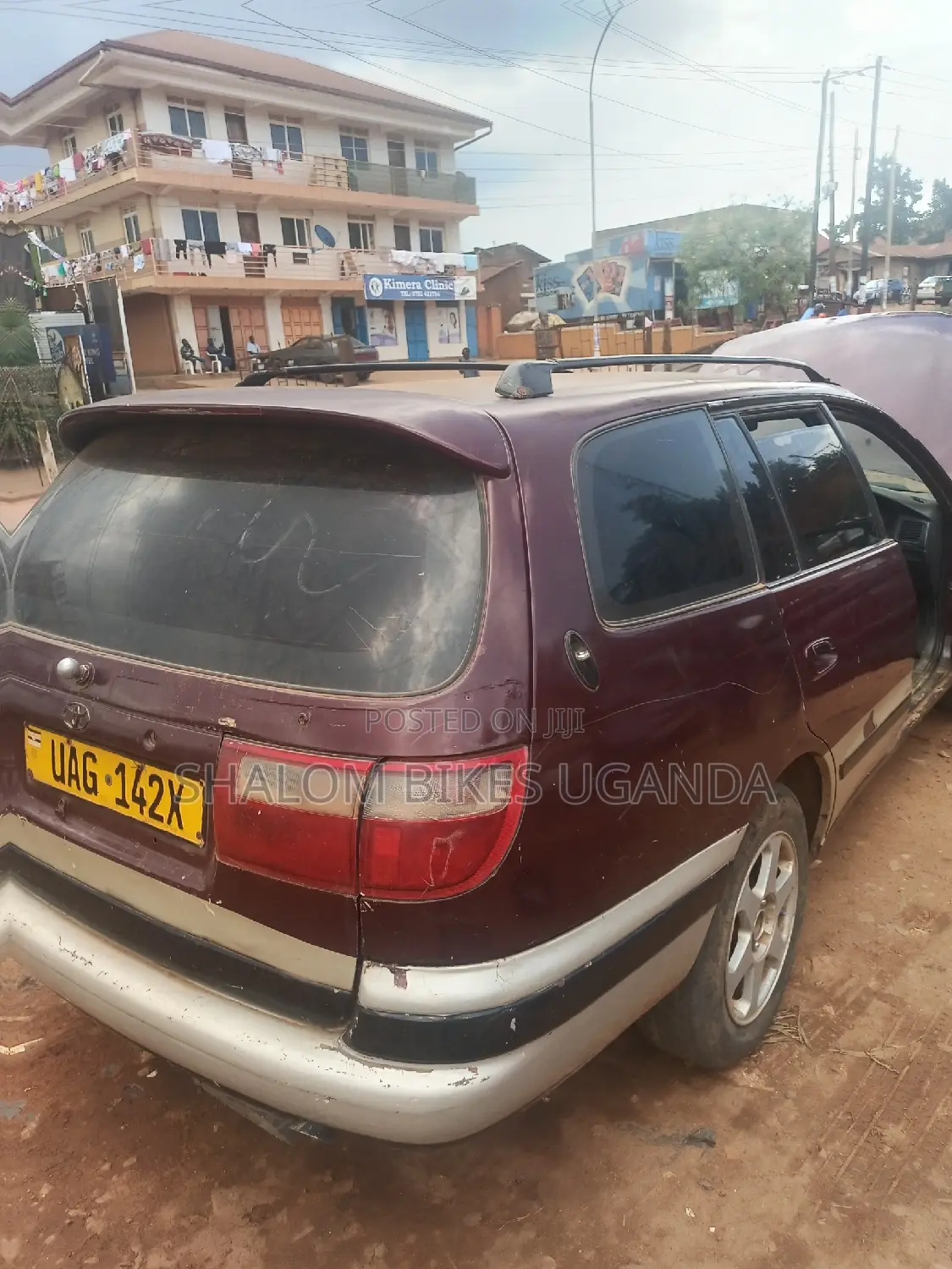 Toyota Caldina 2003 Burgundy