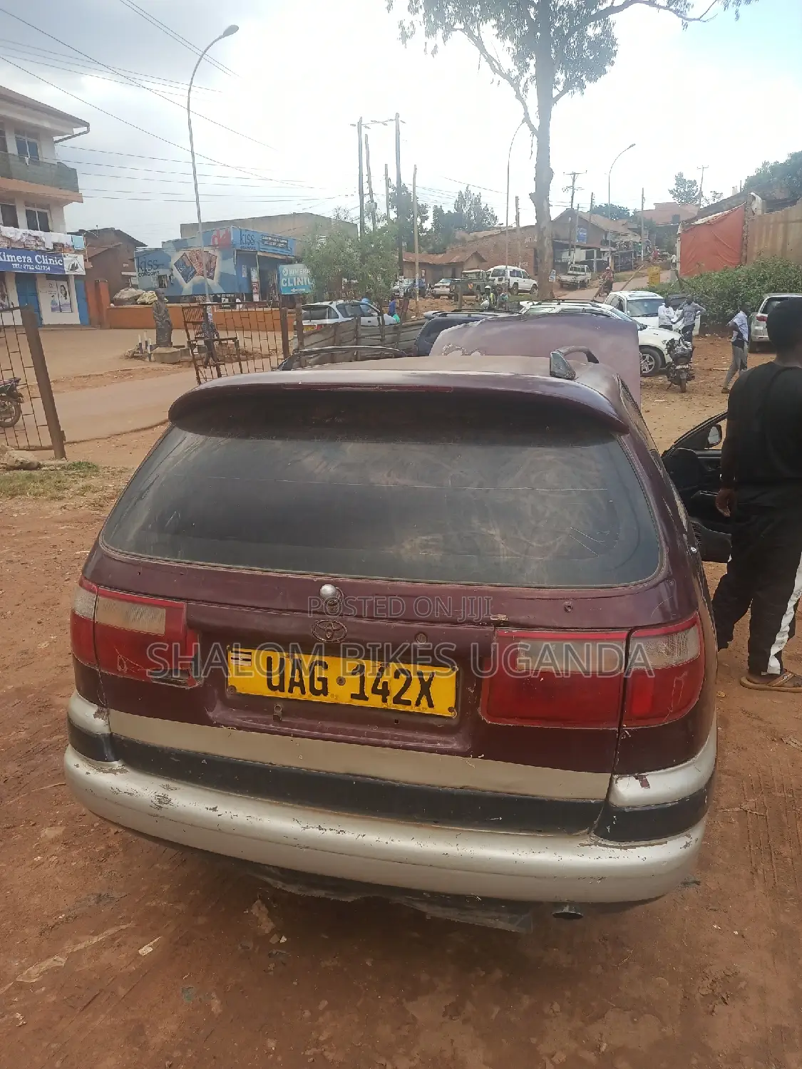 Toyota Caldina 2003 Burgundy