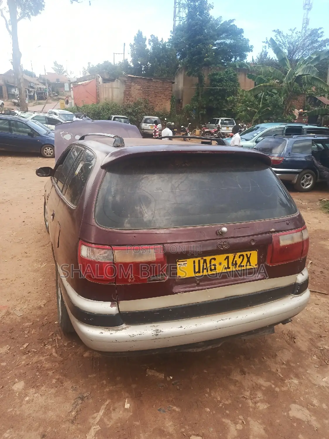 Toyota Caldina 2003 Burgundy