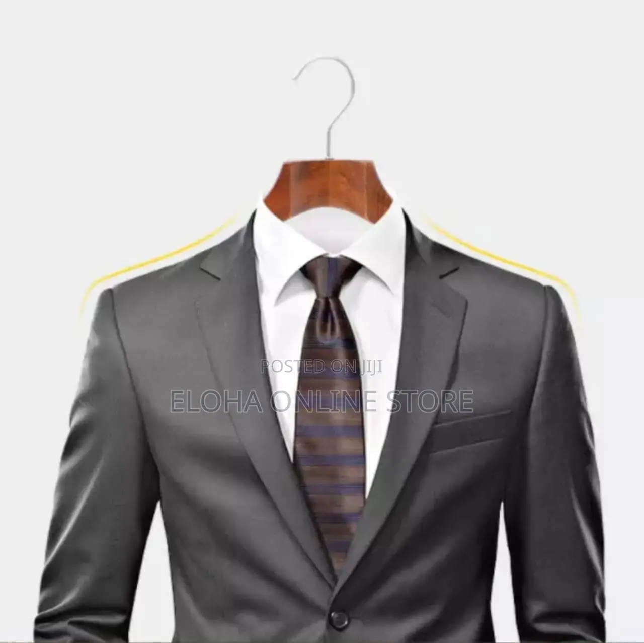 Wood Suit Cloth Hanger (1 Piece)