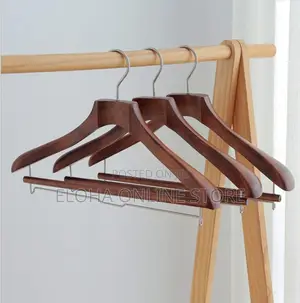 Wood Suit Cloth Hanger (1 Piece)