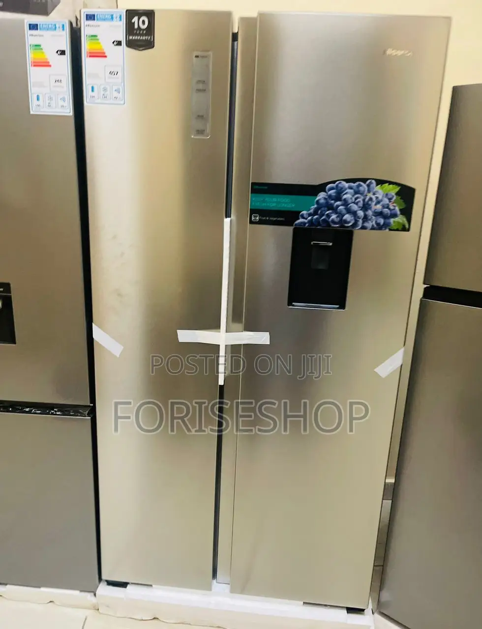 Hisense 750 Litre Side By Side Refrigerator 10yr Warranty