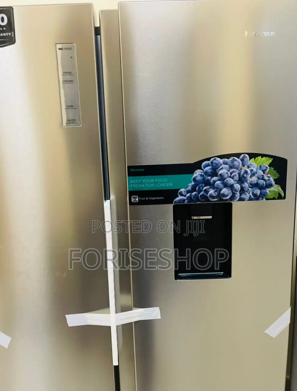 Hisense 750l Side By Side Refrigerator 10yr Warranty Stocked