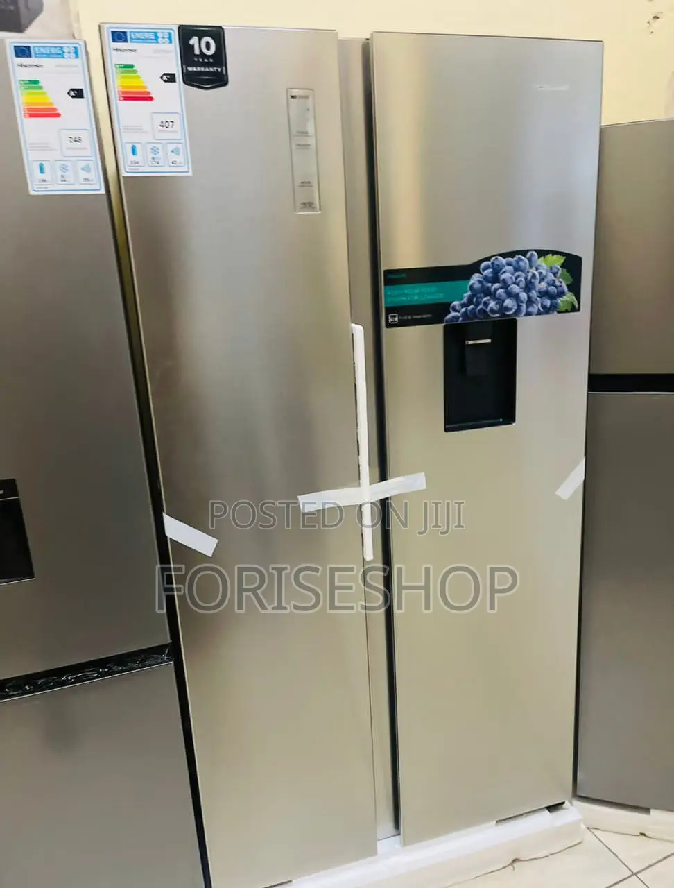 Hisense 750 Litre Side By Side Refrigerator With 10yr Warranty