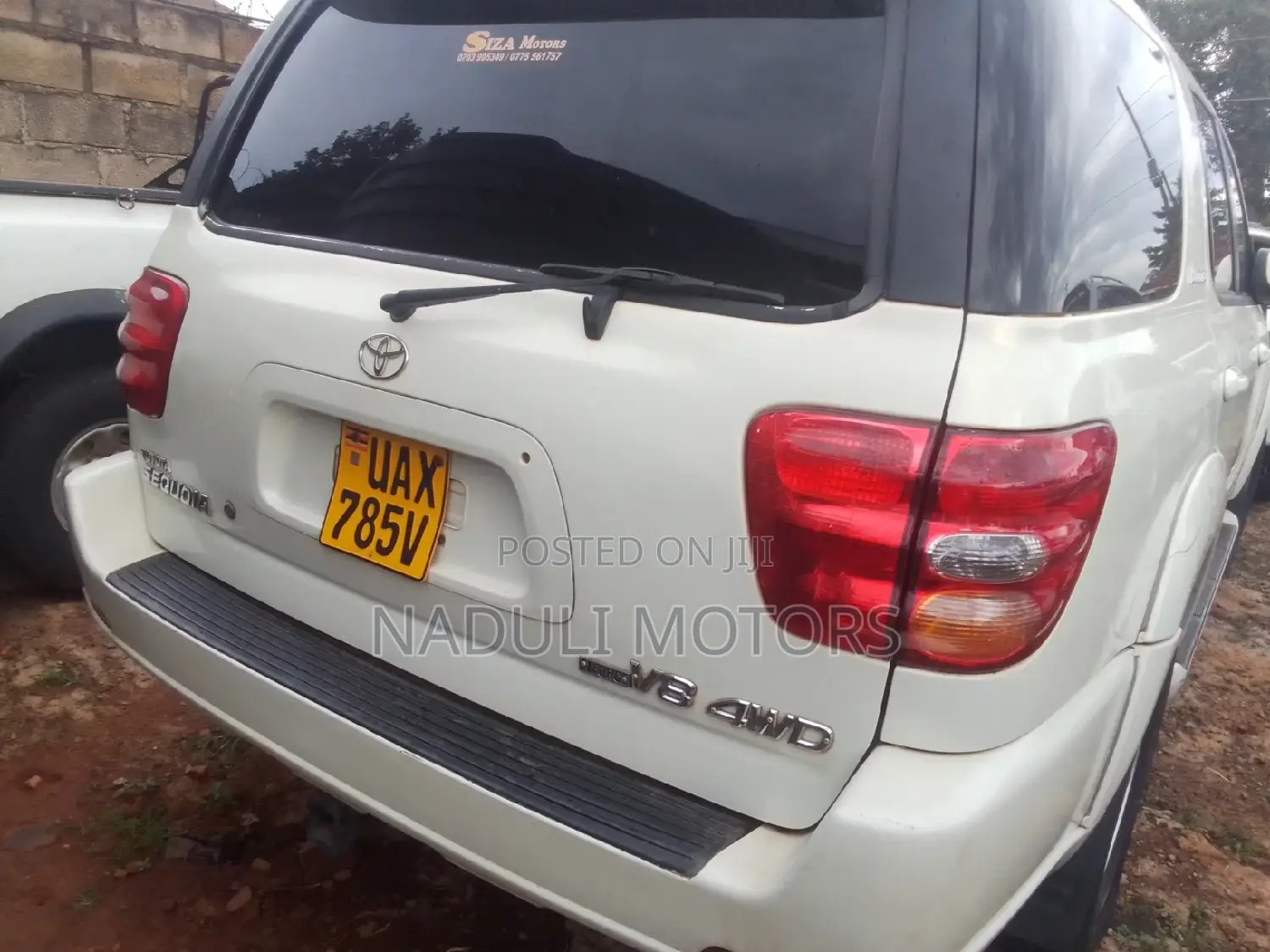 Toyota Sequoia 2005 White