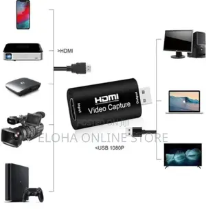 New 1080P HDMI to USB Video Capture Card Recorder