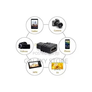 Micro HDMI to HDMI Adapter Connector HD 1080P