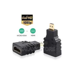 Micro HDMI to HDMI Adapter Connector HD 1080P
