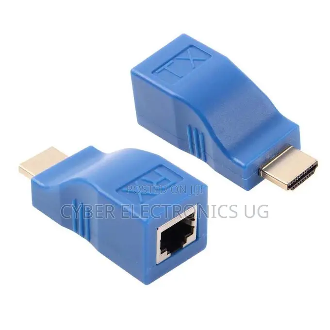 HDMI to RJ45 Extender Receiver Transmitter by Cat 6/5e 30m