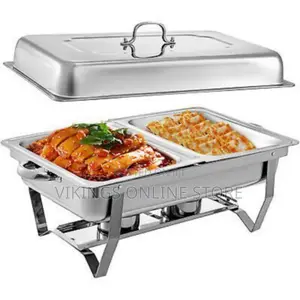 11litre Stainless Steel Double Serving/Chafing Dish