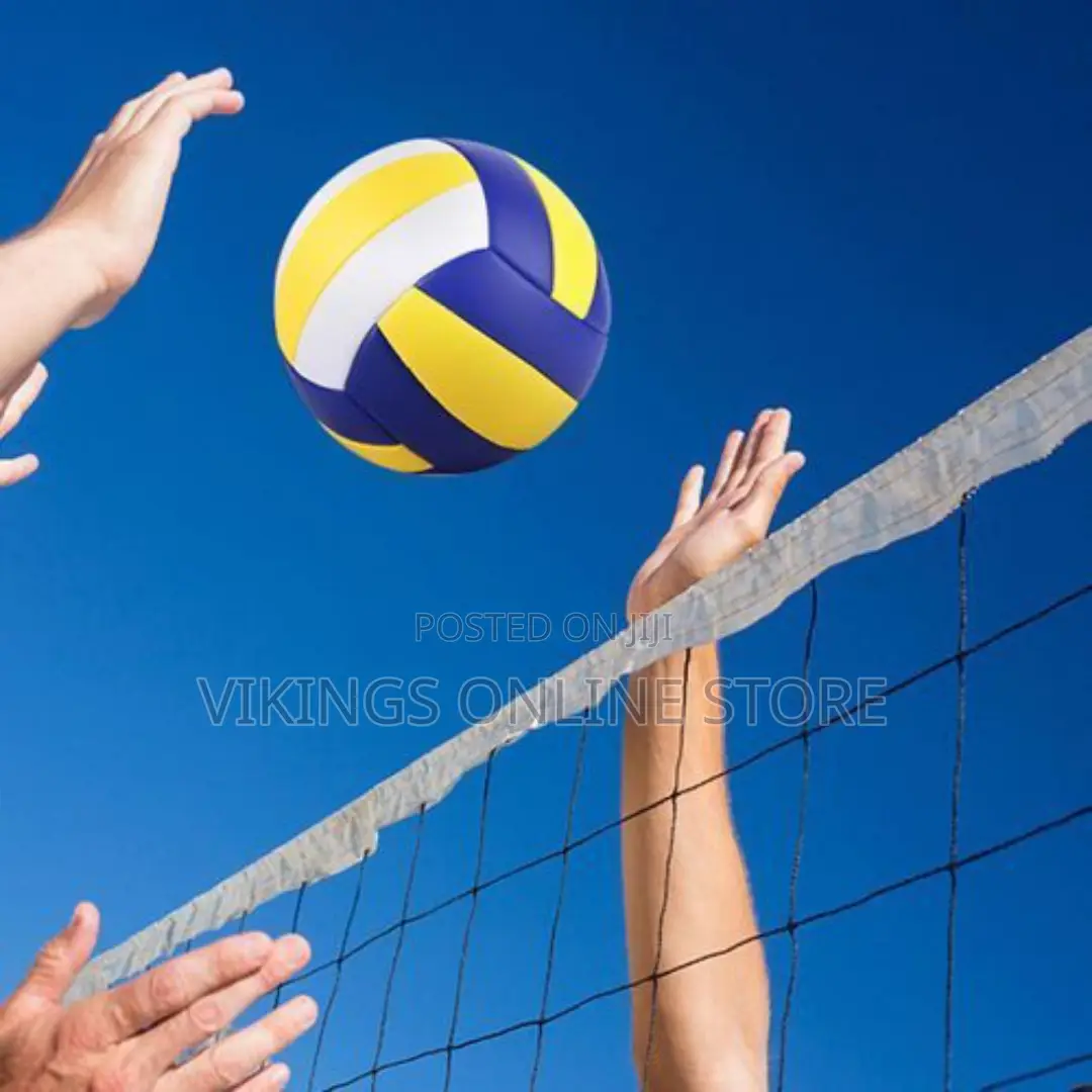 Tubuless Volleyball Soft Outdoor- Blue, Yellow