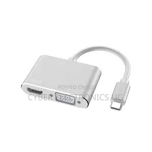 Type C to VGA Adapter USB Type C Usb-C to VGA HDMI Macbook