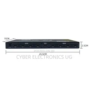 8 Ports HDMI Splitter HD Audio and Video Splitter