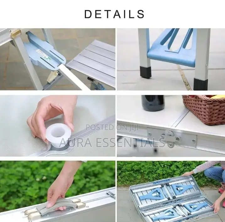 Aluminum Alloy Outdoor Camping Picnic Table